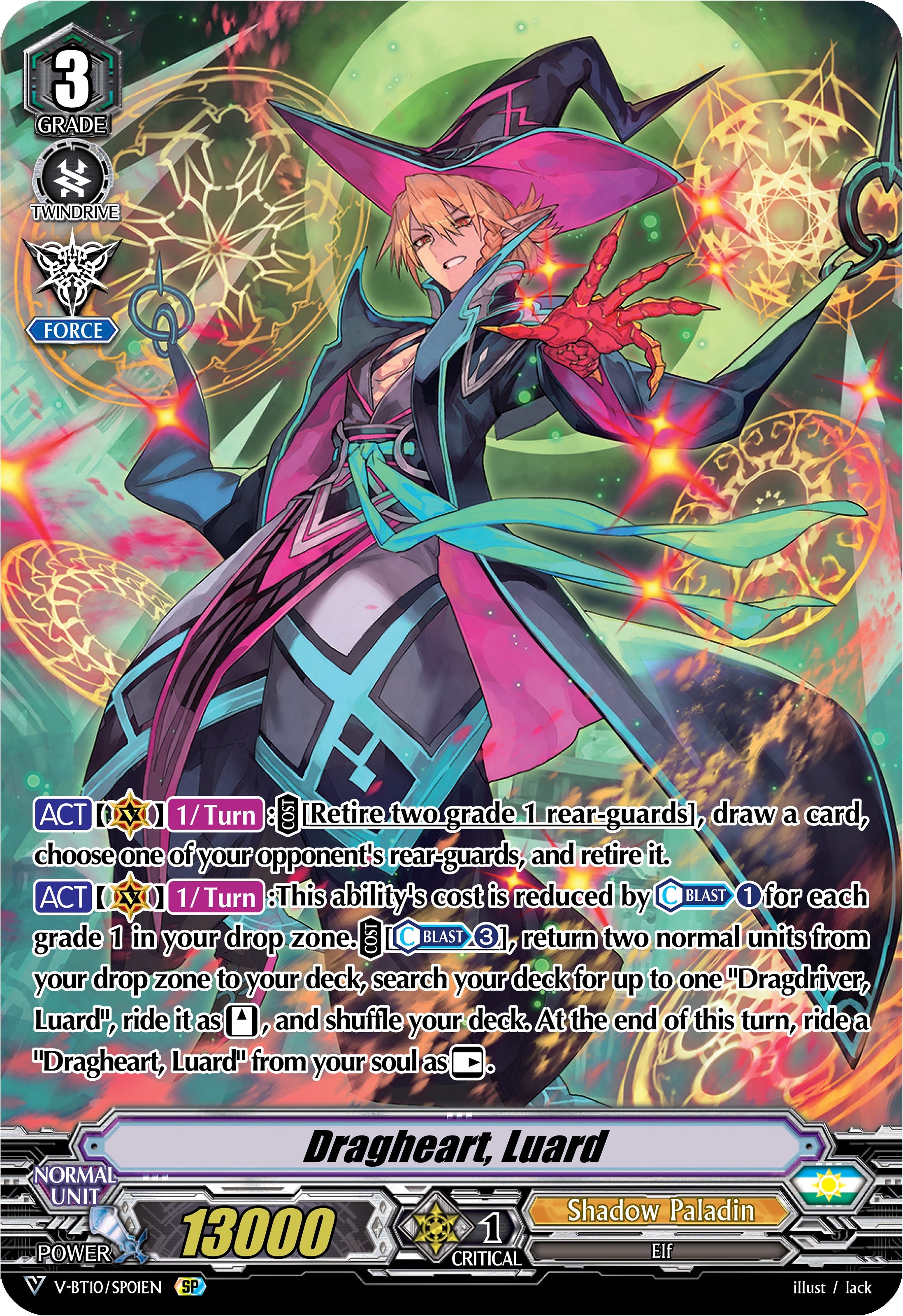 Dragheart, Luard (V-BT10/SP01EN) [Phantom Dragon Aeon] | Total Play