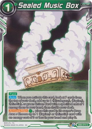 Sealed Music Box (DB3-074) [Giant Force] | Total Play