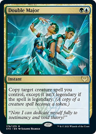 Double Major (Promo Pack) [Strixhaven: School of Mages Promos] | Total Play