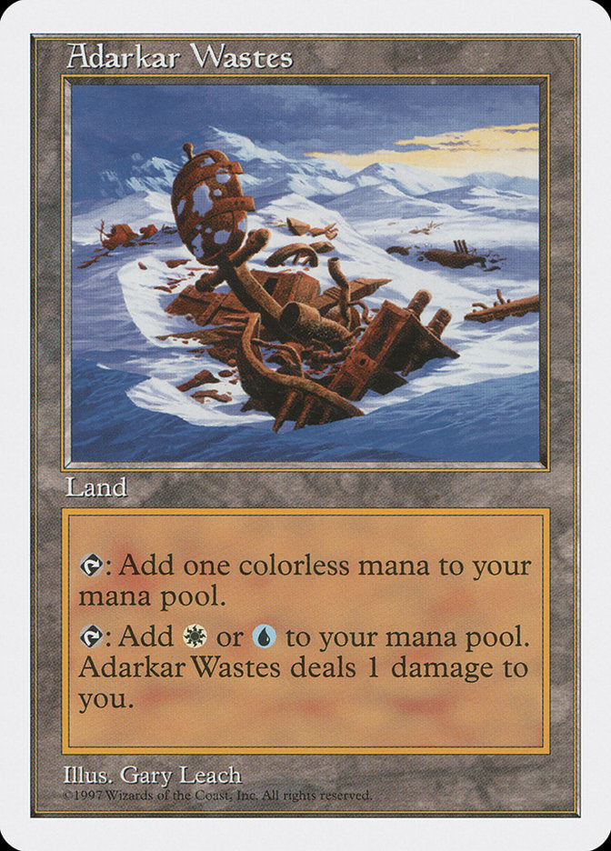 Adarkar Wastes [Fifth Edition] | Total Play