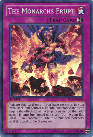 The Monarchs Erupt [PRIO-EN076] Super Rare | Total Play