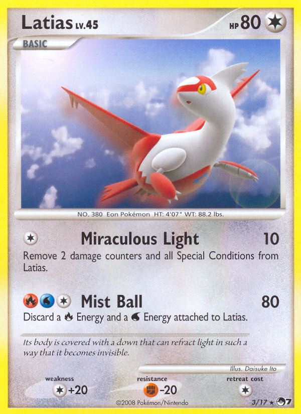 Latias (3/17) [POP Series 7] | Total Play