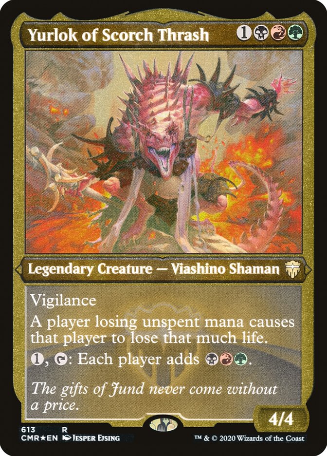 Yurlok of Scorch Thrash (Etched) [Commander Legends] | Total Play