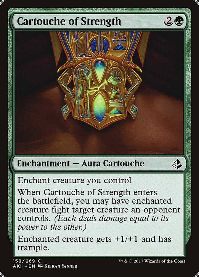 Cartouche of Strength [Amonkhet] | Total Play