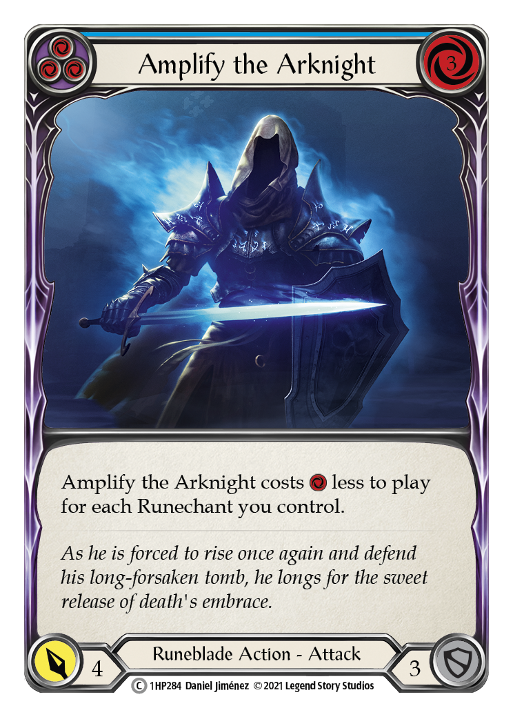 Amplify the Arknight (Blue) [1HP284] (History Pack 1) | Total Play