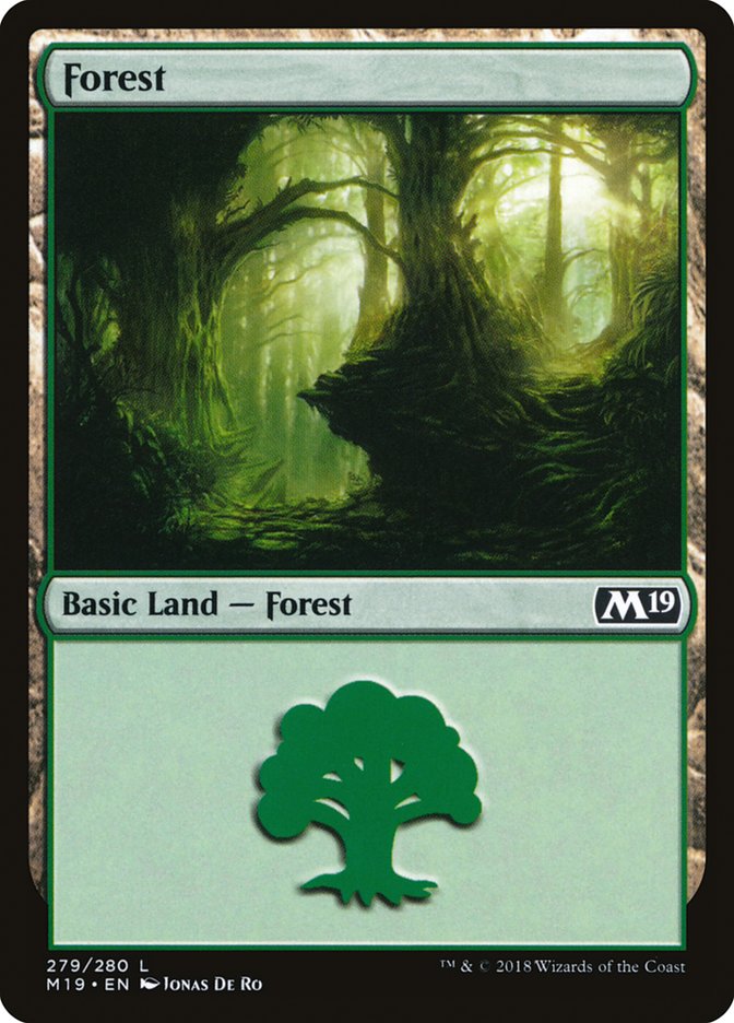 Forest (279) [Core Set 2019] | Total Play