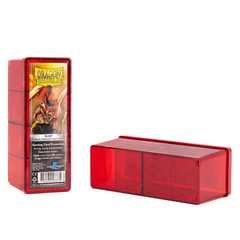 Dragon Shield: Four-Compartment Deck Box - Ruby | Total Play