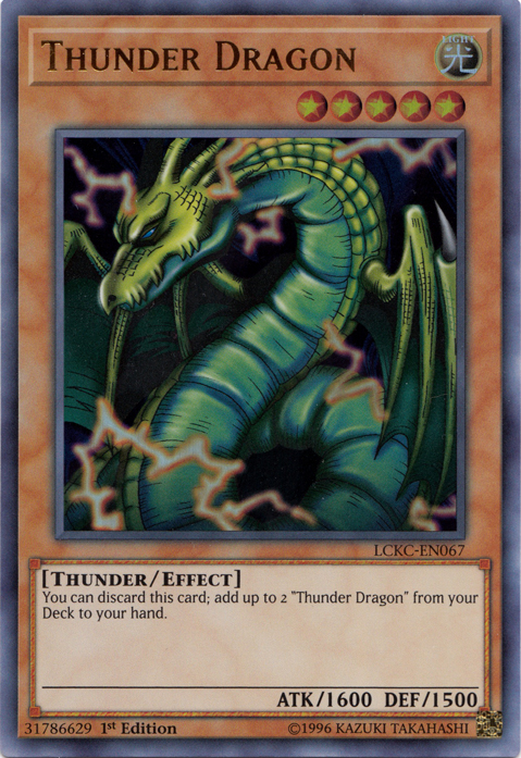 Thunder Dragon [LCKC-EN067] Ultra Rare | Total Play