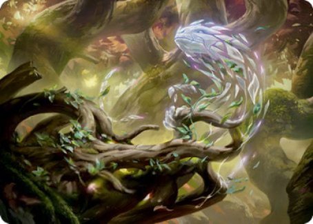 Emergent Sequence Art Card [Strixhaven: School of Mages Art Series] | Total Play
