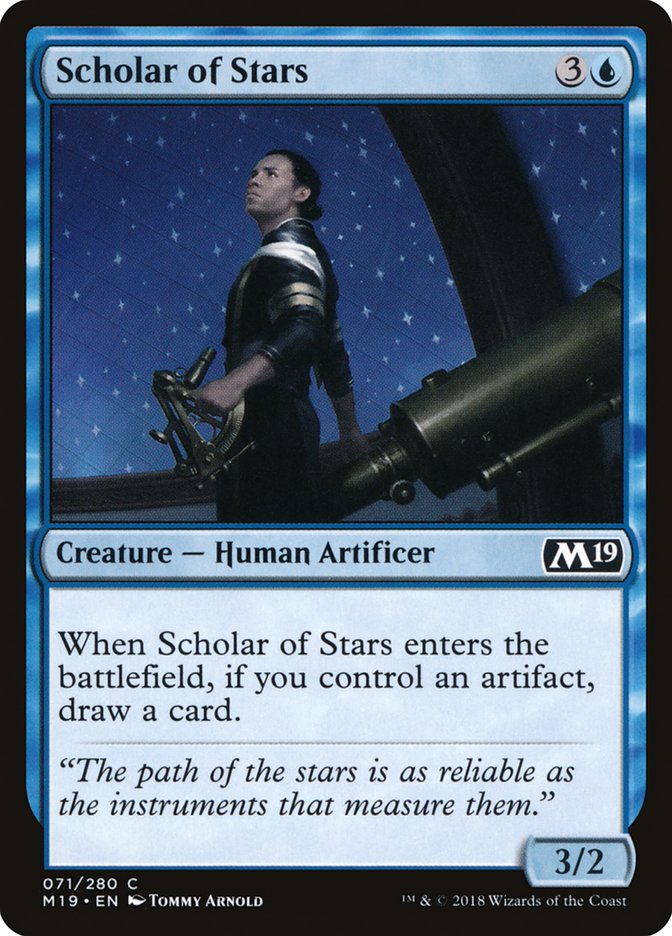 Scholar of Stars [Core Set 2019] | Total Play