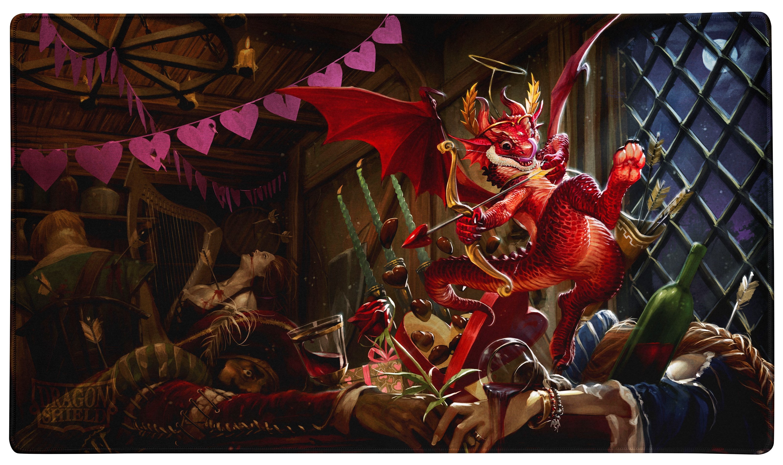 Dragon Shield: Playmat - Valentine's Day Dragons | Total Play