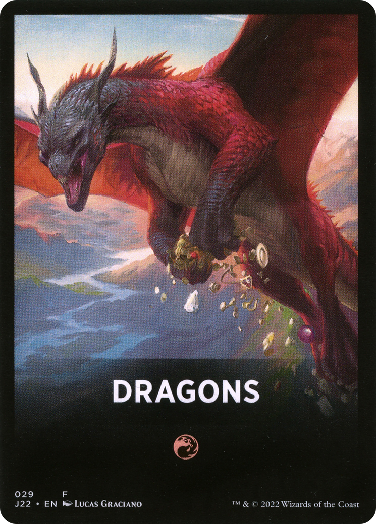 Dragons Theme Card [Jumpstart 2022 Front Cards] | Total Play