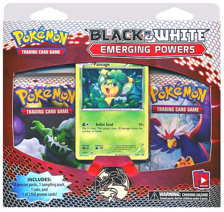 Black & White: Emerging Powers - 3-Pack Blister & Sampling Pack (Pansage) | Total Play