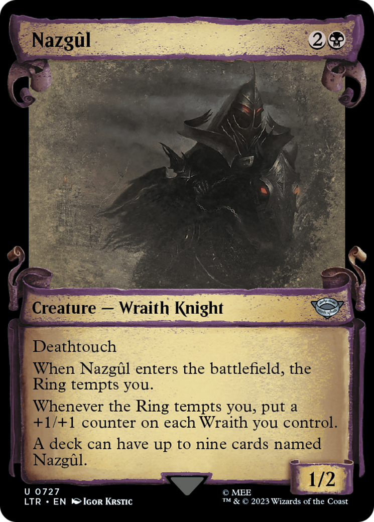 Nazgul (0727) [The Lord of the Rings: Tales of Middle-Earth Showcase Scrolls] | Total Play