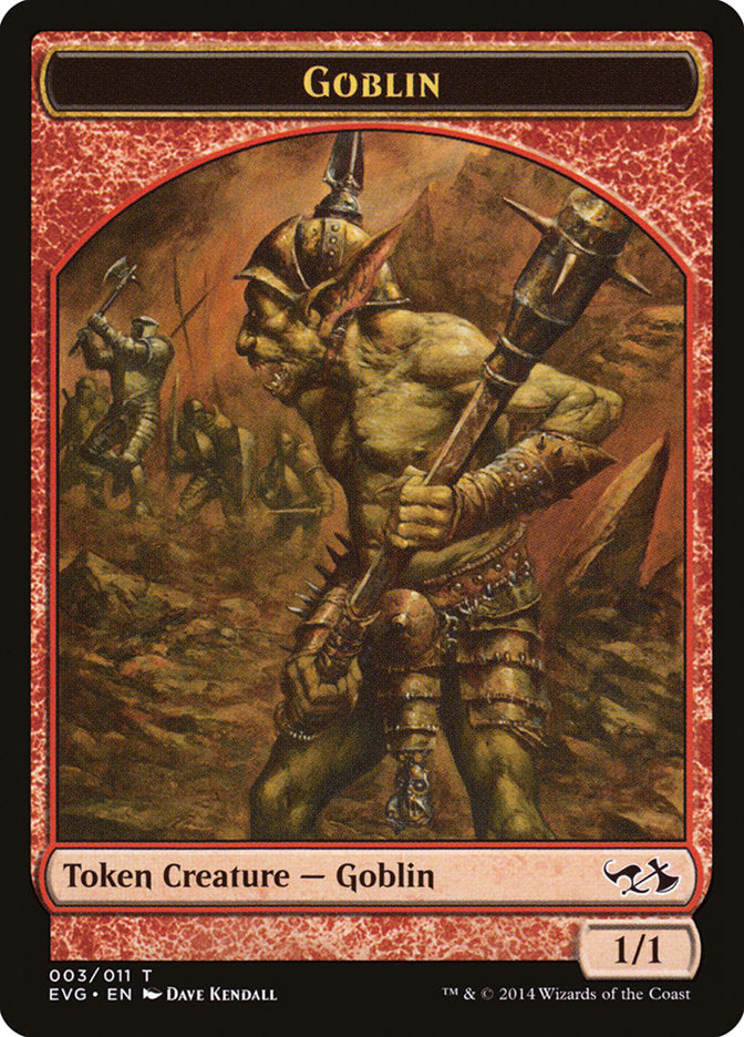 Goblin Token (Elves vs. Goblins) [Duel Decks Anthology Tokens] | Total Play