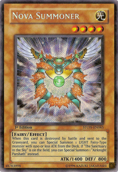 Nova Summoner [STON-EN065] Secret Rare | Total Play