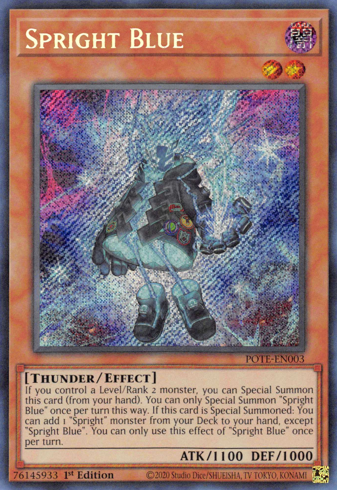 Spright Blue [POTE-EN003] Secret Rare | Total Play