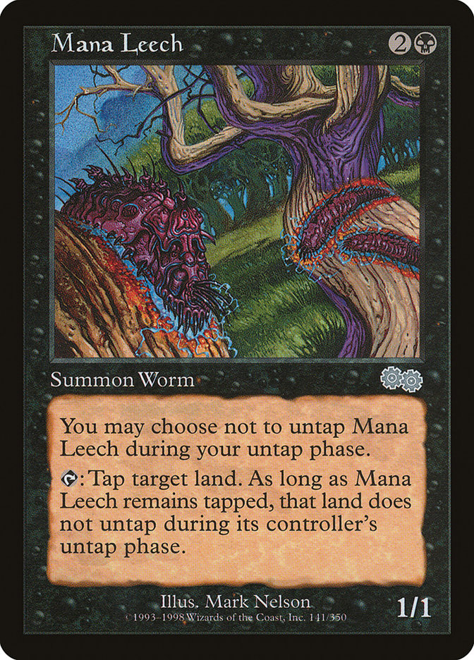 Mana Leech [Urza's Saga] | Total Play