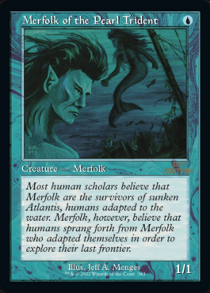 Merfolk of the Pearl Trident (Retro) [30th Anniversary Edition] | Total Play