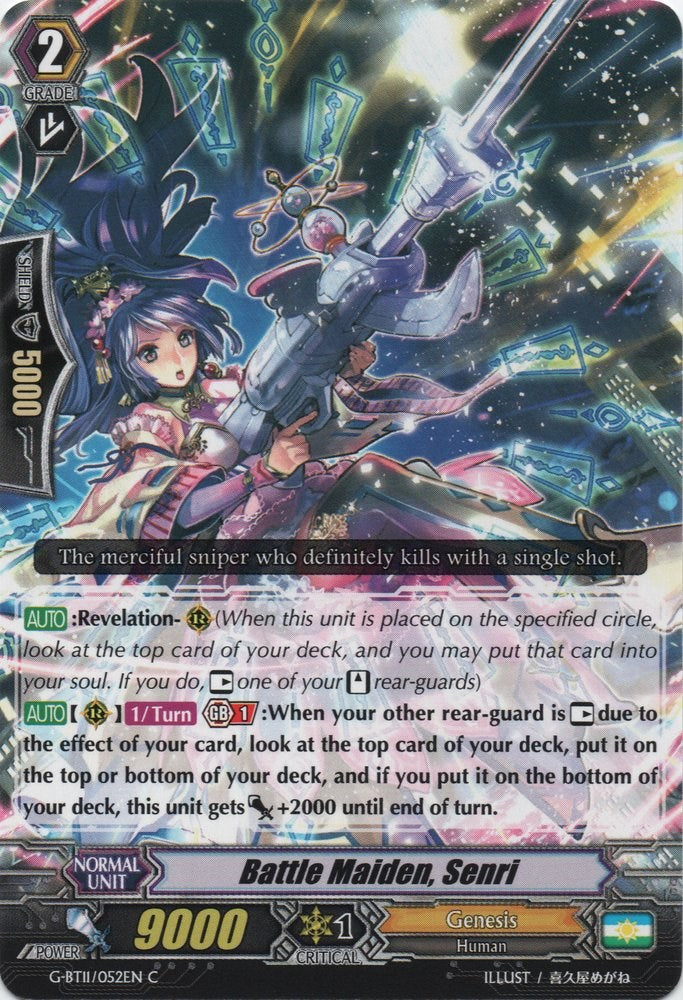 Battle Maiden, Senri (G-BT11/052EN) [Demonic Advent] | Total Play
