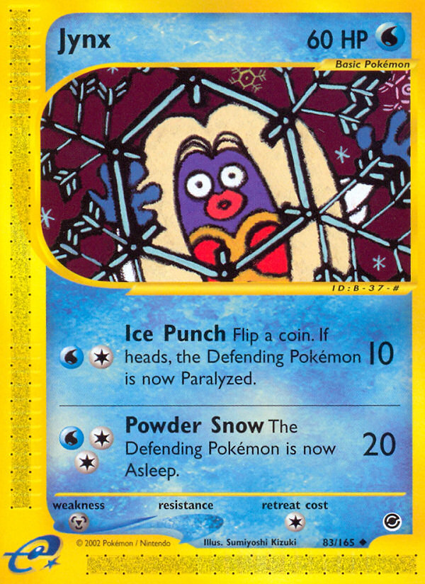 Jynx (83/165) [Expedition: Base Set] | Total Play