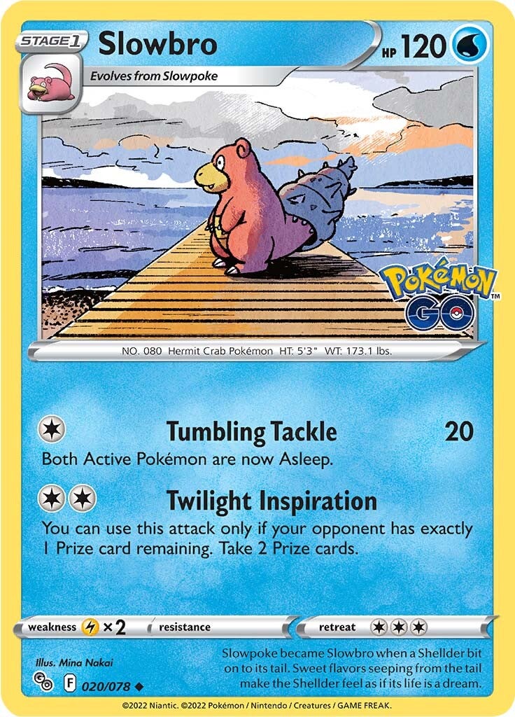 Slowbro (020/078) [Pokémon GO] | Total Play