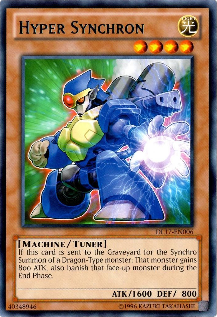 Hyper Synchron (Blue) [DL17-EN006] Rare | Total Play