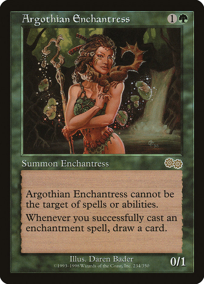 Argothian Enchantress [Urza's Saga] | Total Play