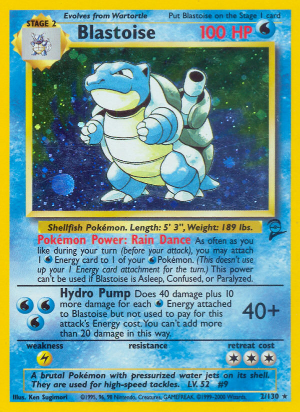 Blastoise (2/130) [Base Set 2] | Total Play