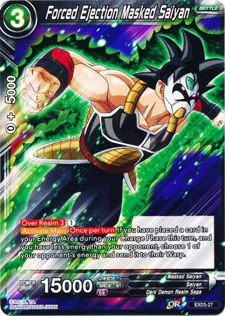 Forced Ejection Masked Saiyan (EX03-27) [Ultimate Box] | Total Play