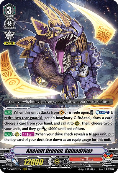 Ancient Dragon, Spinodriver (D-VS02/029EN) [V Clan Collection Vol.2] | Total Play