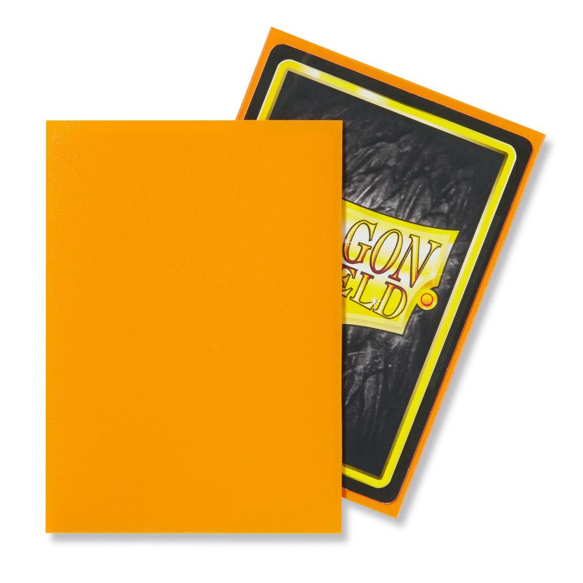 Dragon Shield: Standard 100ct Sleeves - Orange (Matte) | Total Play