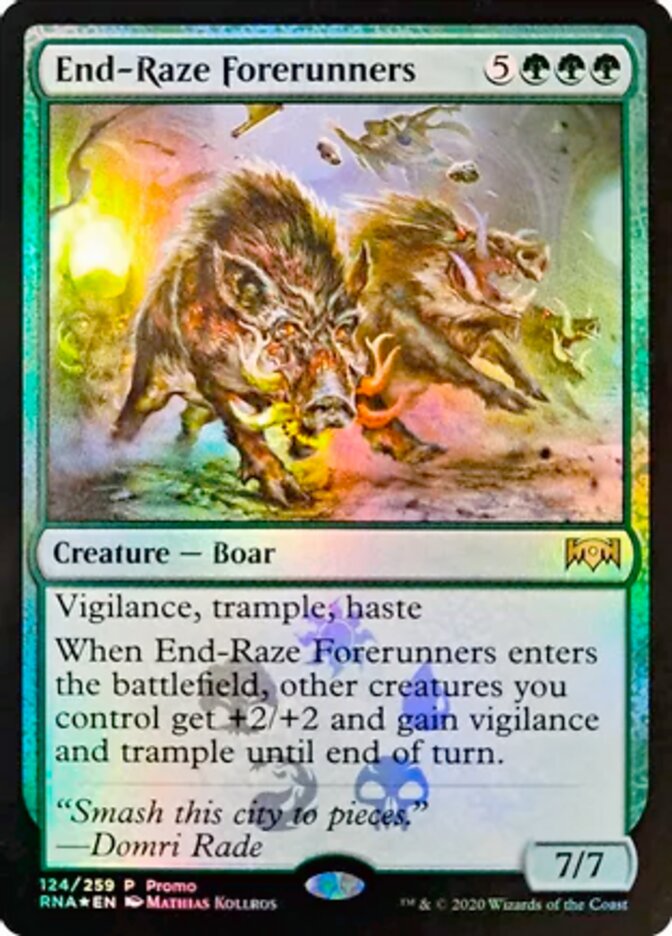 End-Raze Forerunners [Ravnica Allegiance Promos] | Total Play