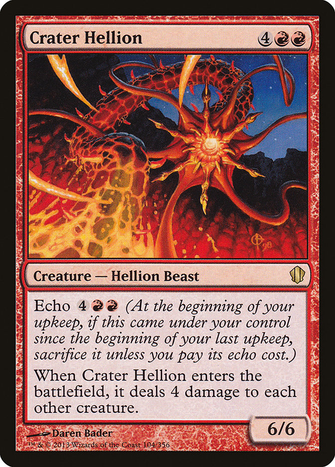 Crater Hellion [Commander 2013] | Total Play