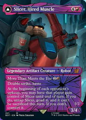 Slicer, Hired Muscle // Slicer, High-Speed Antagonist (Shattered Glass) [Transformers] | Total Play