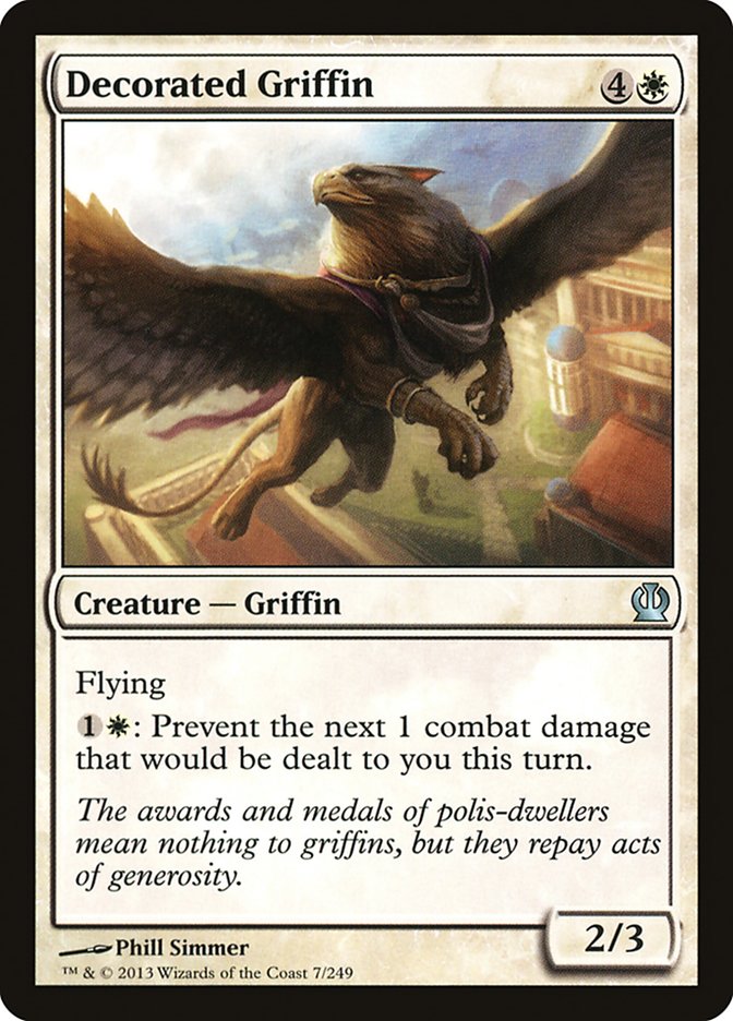 Decorated Griffin [Theros] | Total Play