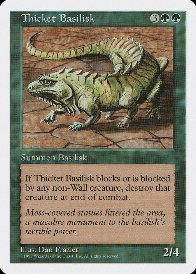 Thicket Basilisk [Fifth Edition] | Total Play