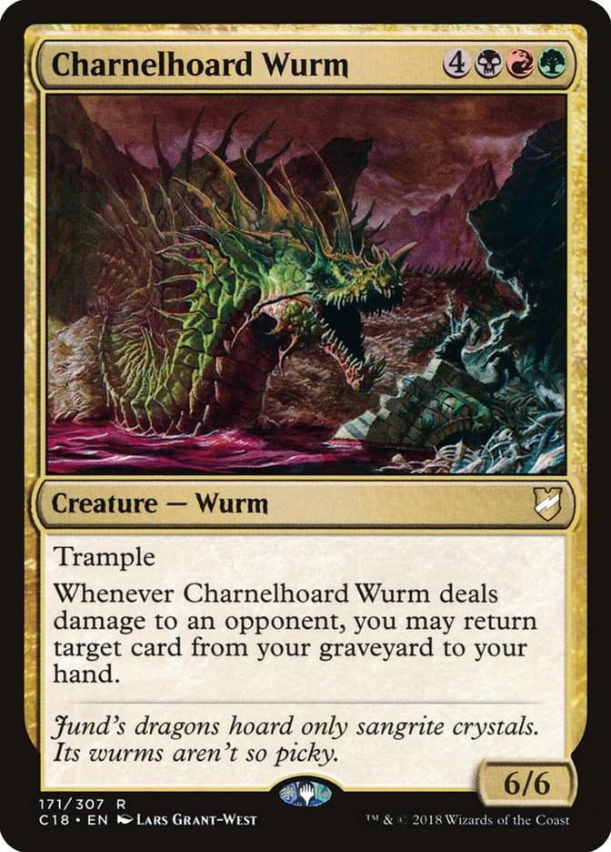 Charnelhoard Wurm [Commander 2018] | Total Play