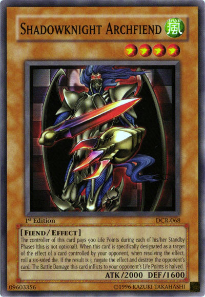 Shadowknight Archfiend [DCR-068] Common | Total Play