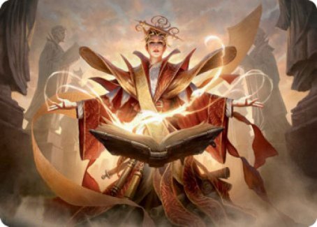 Augusta, Dean of Order Art Card [Strixhaven: School of Mages Art Series] | Total Play