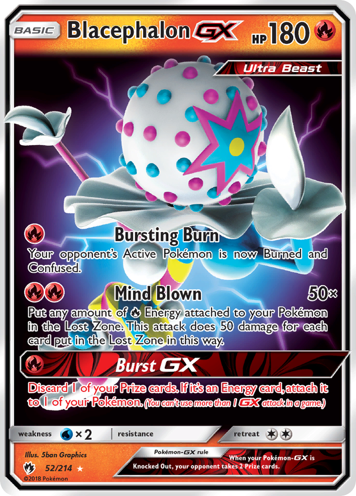 Blacephalon GX (52/214) [Sun & Moon: Lost Thunder] | Total Play