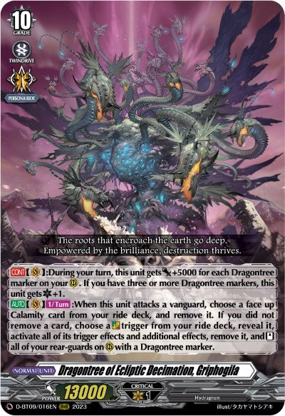 Dragontree of Ecliptic Decimation, Griphogila (D-BT09/016EN) [Dragontree Invasion] | Total Play