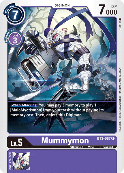 Mummymon [BT3-087] [Release Special Booster Ver.1.5] | Total Play