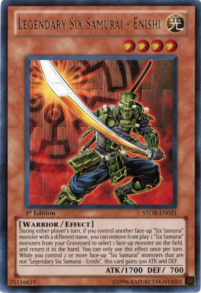 Legendary Six Samurai - Enishi [STOR-EN021] Ultra Rare | Total Play
