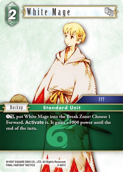 White Mage [Opus IV] | Total Play
