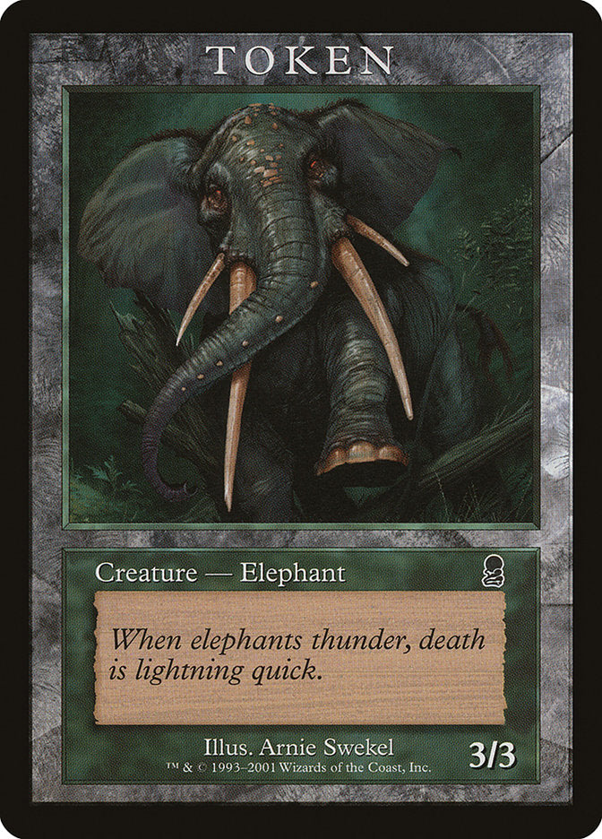 Elephant Token [Magic Player Rewards 2002] | Total Play