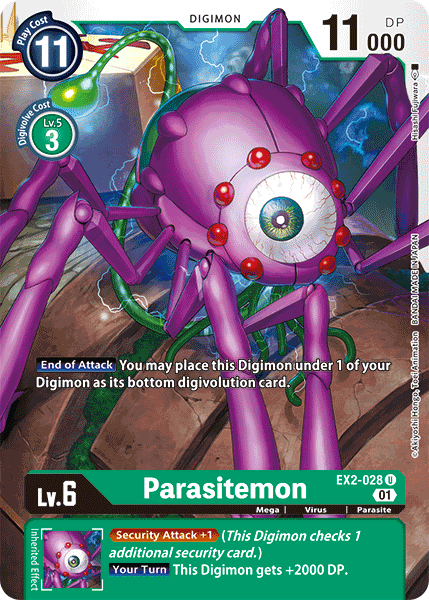 Parasitemon [EX2-028] [Digital Hazard] | Total Play
