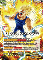 Vegeta // SS Vegeta, Fighting Instincts (Starter Deck Exclusive) (SD22-01) [Power Absorbed] | Total Play