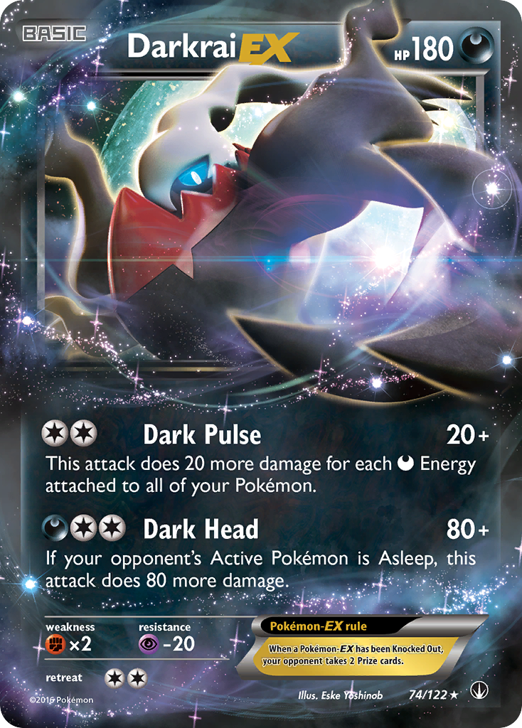 Darkrai EX (74/122) [XY: BREAKpoint] | Total Play