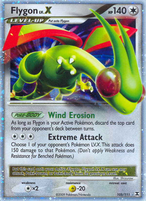 Flygon LV.X (105/111) [Platinum: Rising Rivals] | Total Play